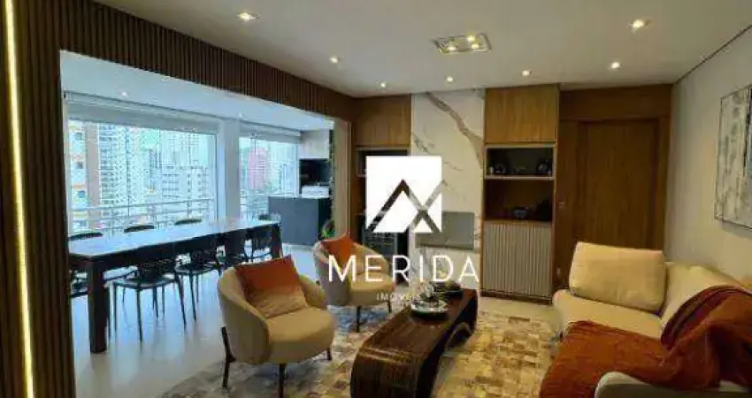 Apartamento com 4 dormitórios à venda, 184 m² por r$ 2.400.000,00 - jardim bela vista - santo andré/sp