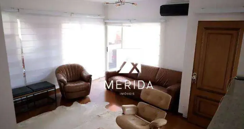Apartamento com 3 dormitórios à venda, 180 m² por r$ 1.010.000,00 - vila bastos - santo andré/sp