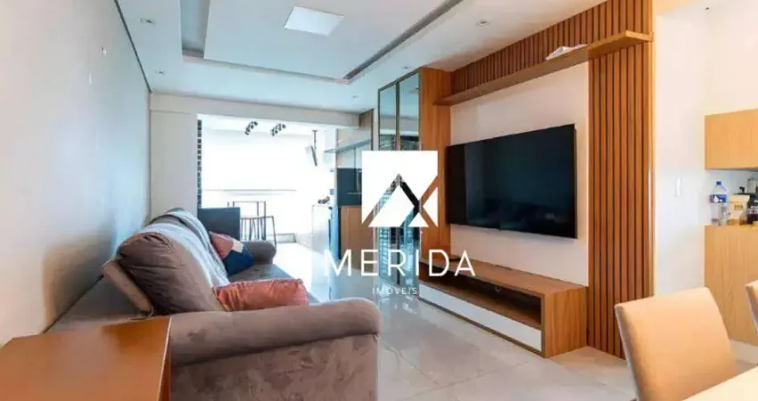 Apartamento com 2 dormitórios à venda, 78 m² por r$ 850.000,00 - campestre - santo andré/sp