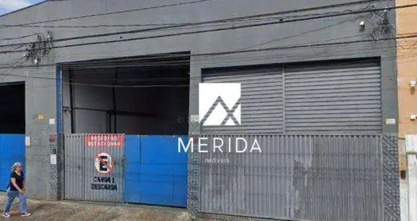 Galpão para alugar, 350 m² por r$ 16.600,01/mês - jardim ocara - santo andré/sp
