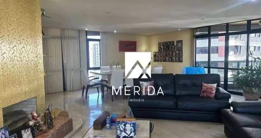 Apartamento com 4 dormitórios à venda, 320 m² por r$ 2.500.000,00 - jardim - santo andré/sp