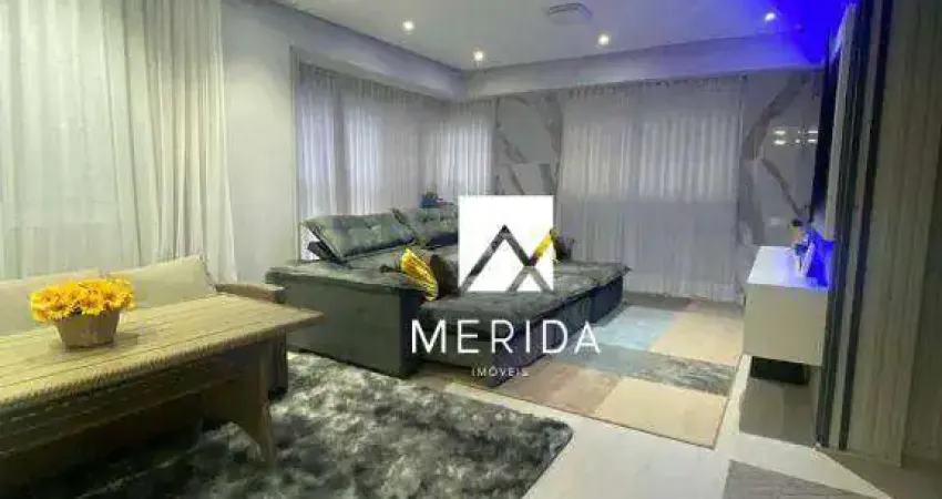 Apartamento com 4 dormitórios à venda, 139 m² por r$ 1.600.000,00 - jardim - santo andré/sp