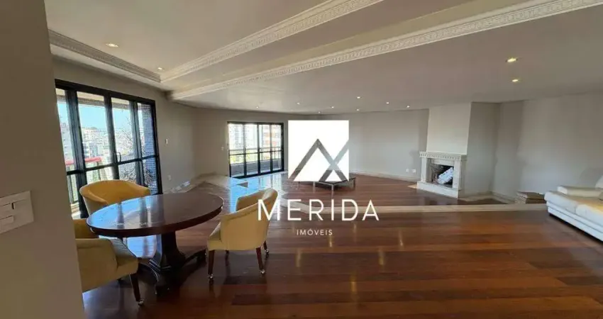Apartamento com 5 dormitórios à venda, 435 m² por r$ 2.300.000,00 - jardim - santo andré/sp