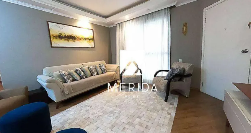 Apartamento com 3 dormitórios à venda, 106 m² por r$ 730.000,00 - vila bastos - santo andré/sp