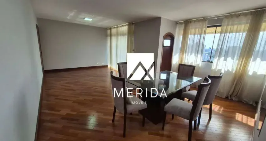 Apartamento com 3 dormitórios para alugar, 136 m² por r$ 4.820,00/mês - vila bastos - santo andré/sp