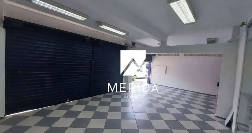 Salão para alugar, 95 m² por r$ 4.749,00/mês - vila bastos - santo andré/sp