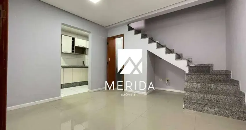 Sobrado com 2 dormitórios à venda, 63 m² por r$ 360.000,00 - vila valparaíso - santo andré/sp