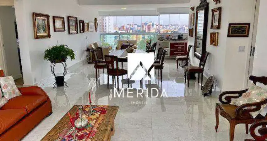 Apartamento com 3 dormitórios à venda, 181 m² por r$ 2.260.000,00 - campestre - santo andré/sp