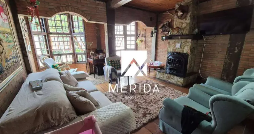 Sobrado com 3 dormitórios à venda, 296 m² por r$ 1.000.000,00 - jardim - santo andré/sp