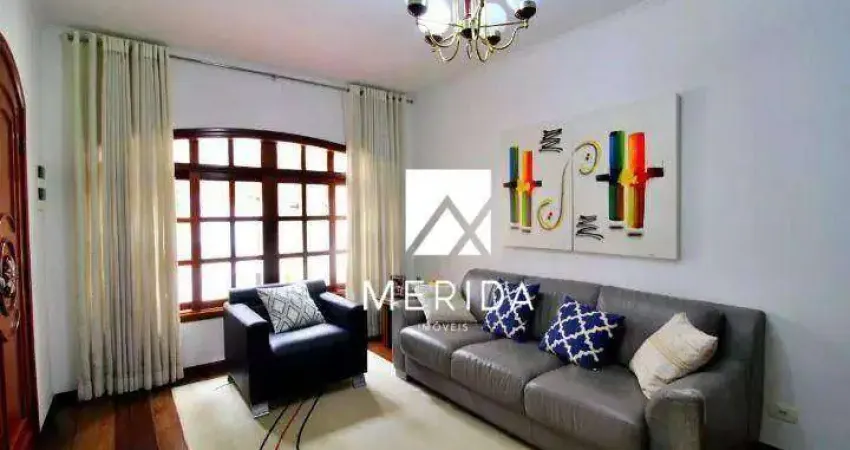 Sobrado com 4 dormitórios à venda, 221 m² por r$ 800.000,00 - jardim - santo andré/sp