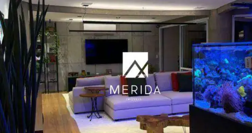 Apartamento com 4 dormitórios à venda, 227 m² por r$ 3.830.000,00 - jardim - santo andré/sp