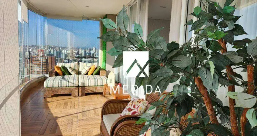 Apartamento com 3 dormitórios à venda, 235 m² por r$ 3.200.000,00 - jardim - santo andré/sp