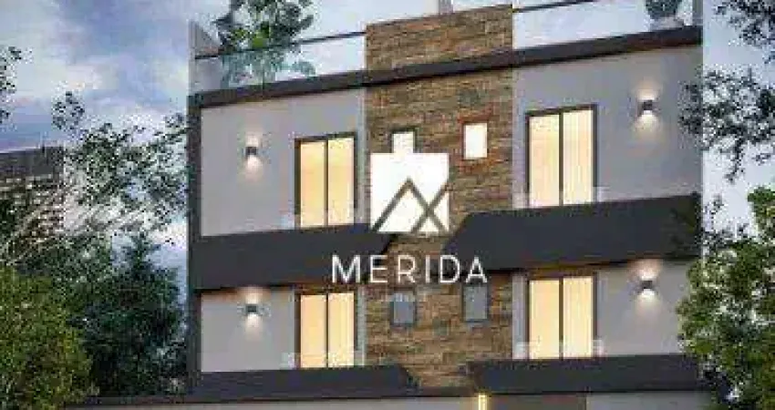 Apartamento com 2 dormitórios à venda, 51 m² por r$ 320.000,00 - vila guiomar - santo andré/sp