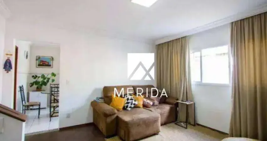 Sobrado com 3 dormitórios à venda, 125 m² por r$ 680.000,00 - campestre - santo andré/sp