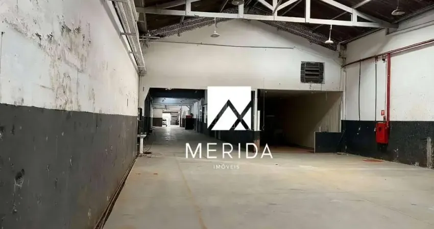 Galpão para alugar, 1100 m² por r$ 22.121,00/mês - parque das nações - santo andré/sp