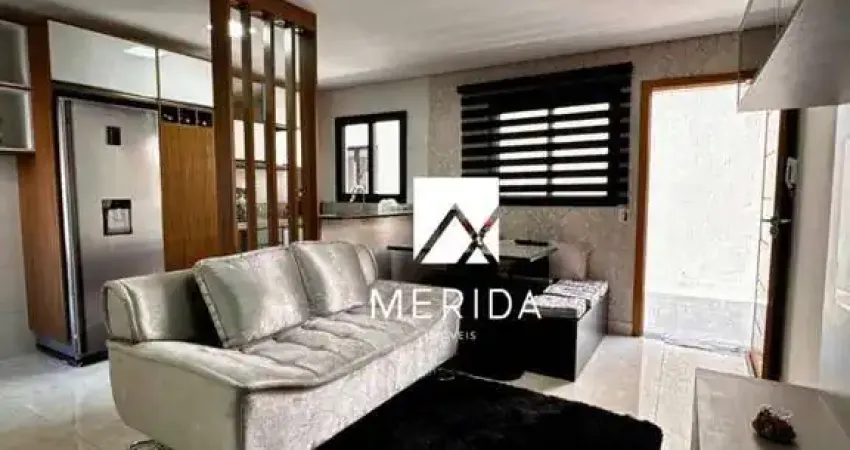 Sobrado com 2 dormitórios à venda, 62 m² por r$ 389.000,00 - vila valparaíso - santo andré/sp