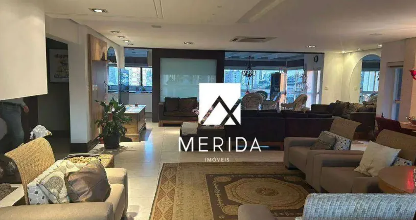 Apartamento com 4 dormitórios à venda, 440 m² por r$ 4.664.000,00 - jardim - santo andré/sp