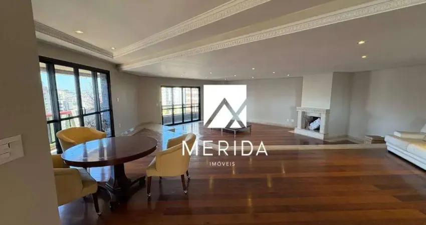 Apartamento com 5 dormitórios à venda, 435 m² por r$ 2.000.000,00 - jardim - santo andré/sp