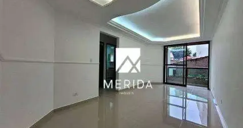 Apartamento com 3 quartos para alugar, 82 m² por R$ 3.477/mês - Vila Assunção - Santo André/SP