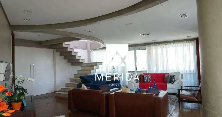 Cobertura com 3 dormitórios à venda, 414 m² por R$ 3.500.000,00 - Jardim - Santo André/SP