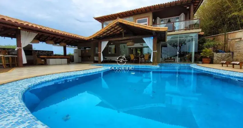 Casa alto padrão em ferradura à apenas 50m da praia em  armação dos búzios/rj