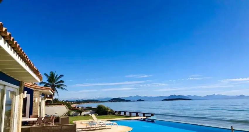 Luxuosa mansão pé na areia em manguinhos - conforto, estilo e exclusividade