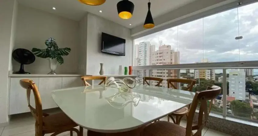 La vista plaenge - apartamento com 2 quartos, suíte e sacada gourmet na zona 03