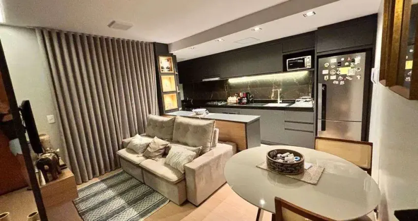 Apartamento à venda no residencial sunshine com sacada e móveis planejados