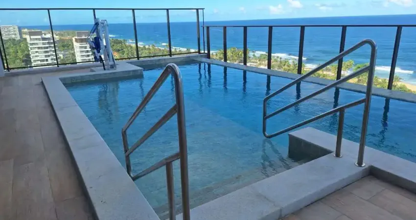 Apartamento para venda em salvador, itapuã (pedra do sal), 1 dormitório, 1 banheiro, 1 vaga