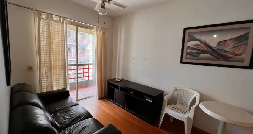 Apartamento mobiliado praia da enseada na avenida dom pedro | localização privilegiada | 02 dormitorios