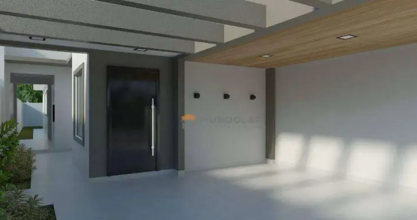 Casa com 3 dormitórios à venda, 114 m² por R$ 650.000,00 - Costeira - Araucária/PR
