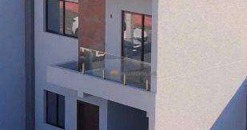 Sobrado com 3 dormitórios à venda, 101 m² por r$ 499.000,00 - costeira - araucária/pr