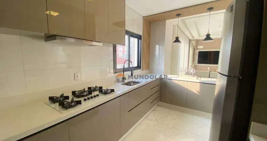 Apartamento com 3 dormitórios à venda, 100 m² por r$ 820.410,00 - centro - araucária/pr