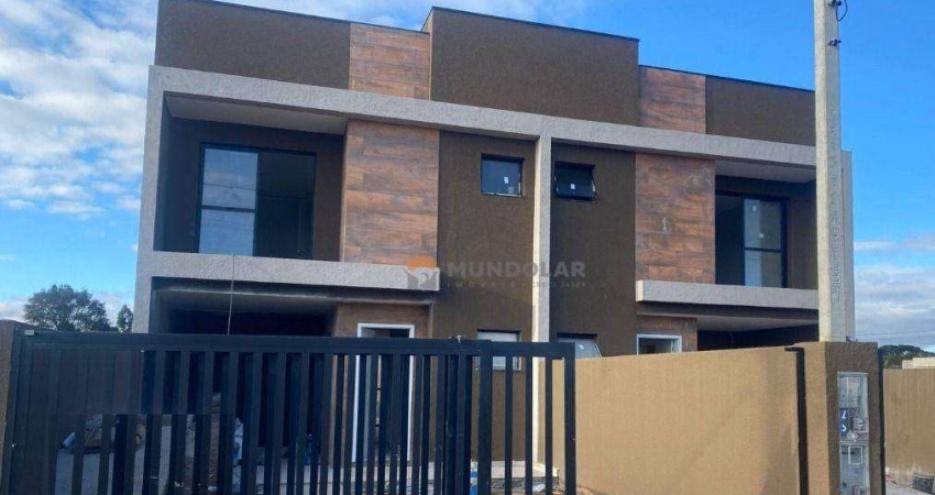 Sobrado com 3 dormitórios à venda, 128 m² por R$ 690.000,00 - Costeira - Araucária/PR