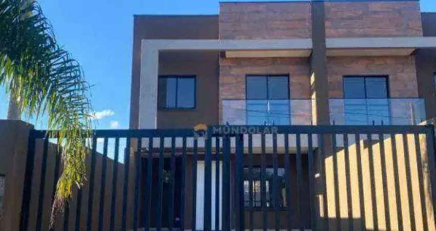 Sobrado com 3 dormitórios à venda, 105 m² por R$ 594.000,00 - Costeira - Araucária/PR