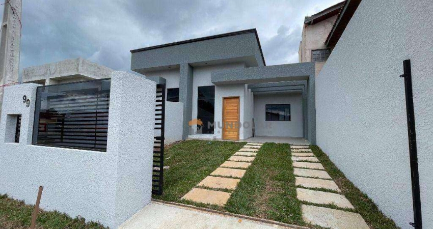 Casa com 3 dormitórios à venda, 70 m² por R$ 450.000,00 - Capela Velha - Araucária/PR