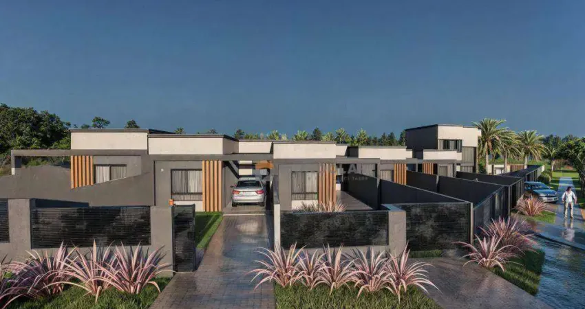 Casa com 3 dormitórios à venda, 65 m² por R$ 439.999 - Fazenda Velha - Araucária/PR