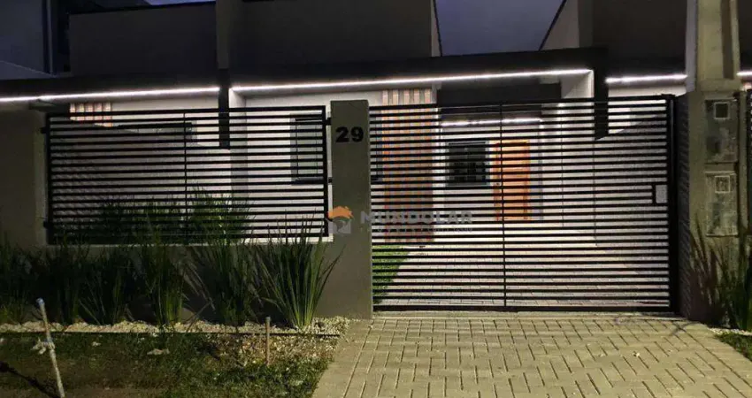 Casa com 3 dormitórios à venda, 65 m² por r$ 440.000,00 - fazenda velha - araucária/pr