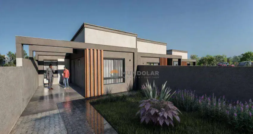 Casa com 3 dormitórios à venda, 65 m² por R$ 439.999 - Fazenda Velha - Araucária/PR