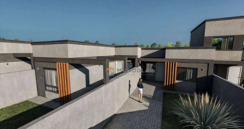 Casa com 3 dormitórios à venda, 65 m² por R$ 439.999 - Fazenda Velha - Araucária/PR