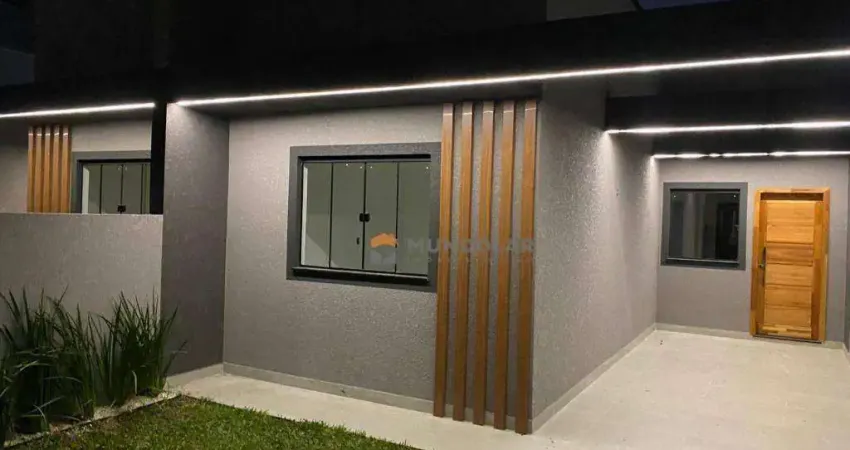 Casa com 3 dormitórios à venda, 65 m² por r$ 440.000,00 - fazenda velha - araucária/pr