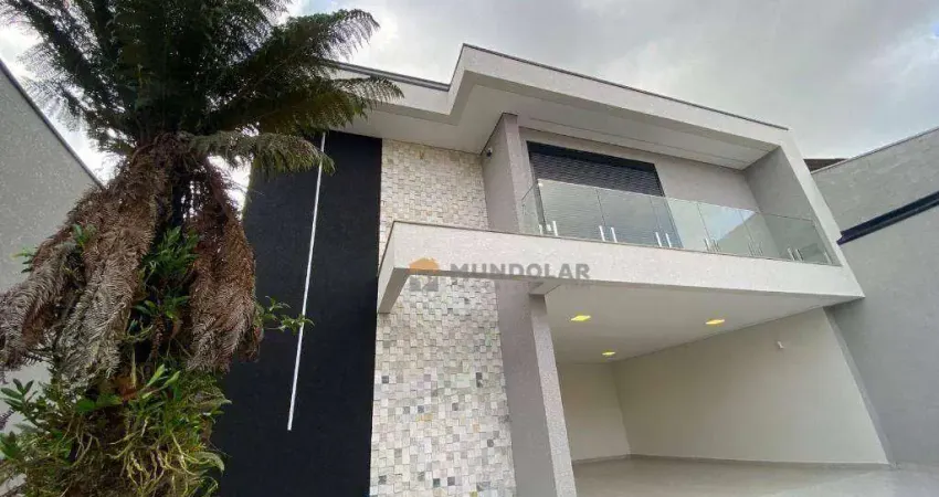 Sobrado com 4 dormitórios à venda, 448 m² por R$ 3.500.000,00 - Tindiquera - Araucária/PR
