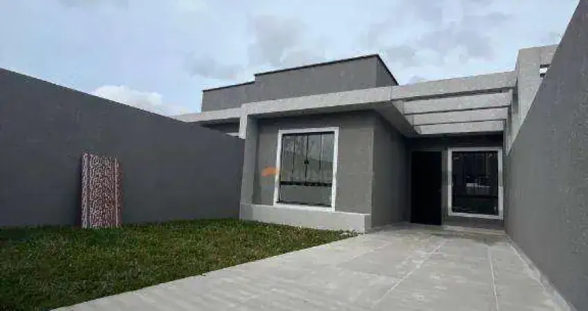 Casa com 3 dormitórios à venda, 55 m² por R$ 379.990,00 - Capela Velha - Araucária/PR