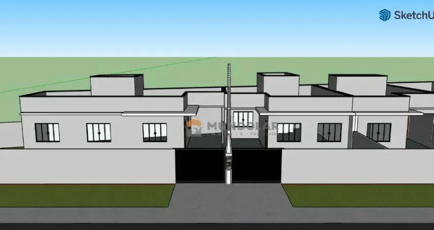 Casa com 2 dormitórios à venda, 56 m² por R$ 375.000 - Costeira - Araucária/PR
