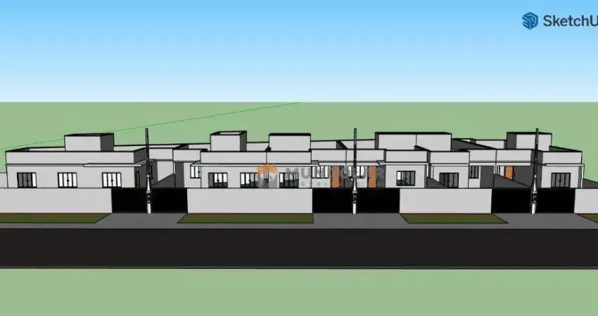 Casa com 2 dormitórios à venda, 62 m² por R$ 399.000 - Costeira - Araucária/PR