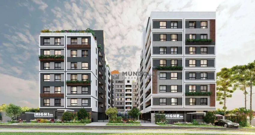 Studio com 1 dormitório à venda, 29 m² por R$ 371.900,00 - Novo Mundo - Curitiba/PR