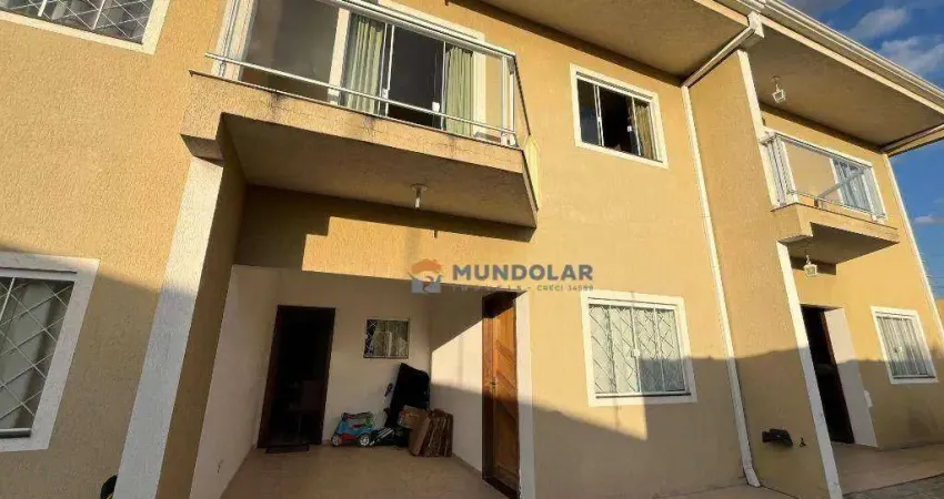 Sobrado semi mobiliado em condomínio com 3 dormitórios à venda, 92 m² por R$ 499.000 - Estação - Araucária/PR