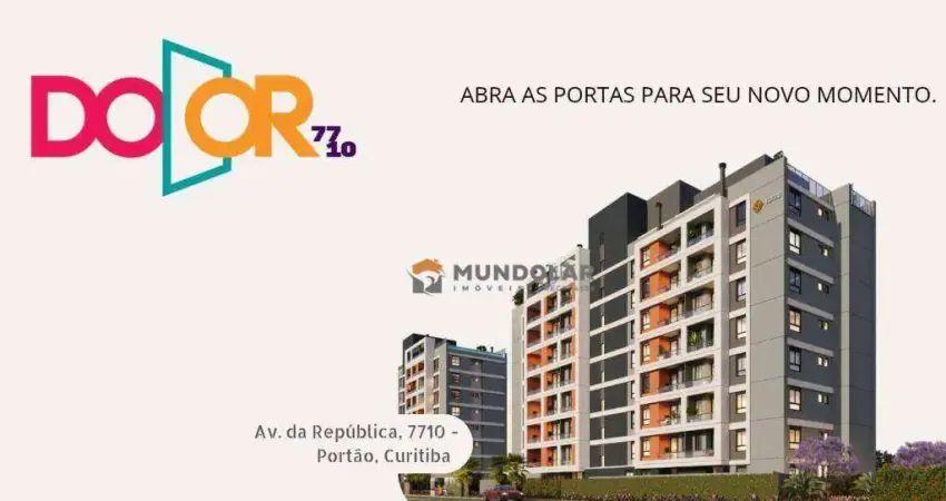 Apartamento com 1 dormitório à venda, 33 m² por R$ 501.997,00 - Portão - Curitiba/PR