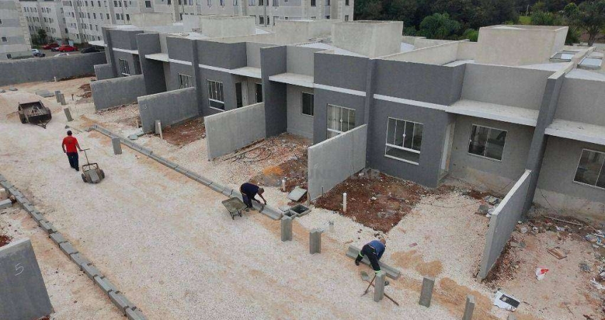 ?? CASAS 2 QUARTOS (1 SUÍTE) EM CONDOMÍNIO FECHADO – BAIRRO COSTEIRA, ARAUCÁRIA