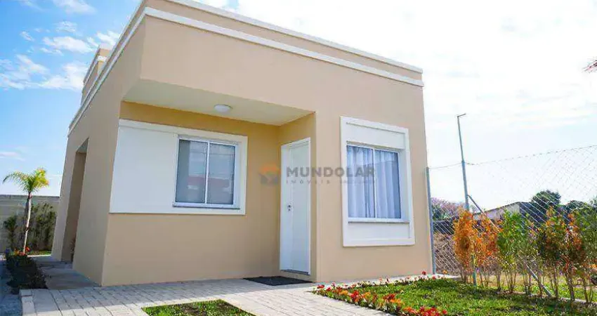 Casa com 2 dormitórios à venda, 52 m² por R$ 320.000,00 - Capela Velha - Araucária/PR